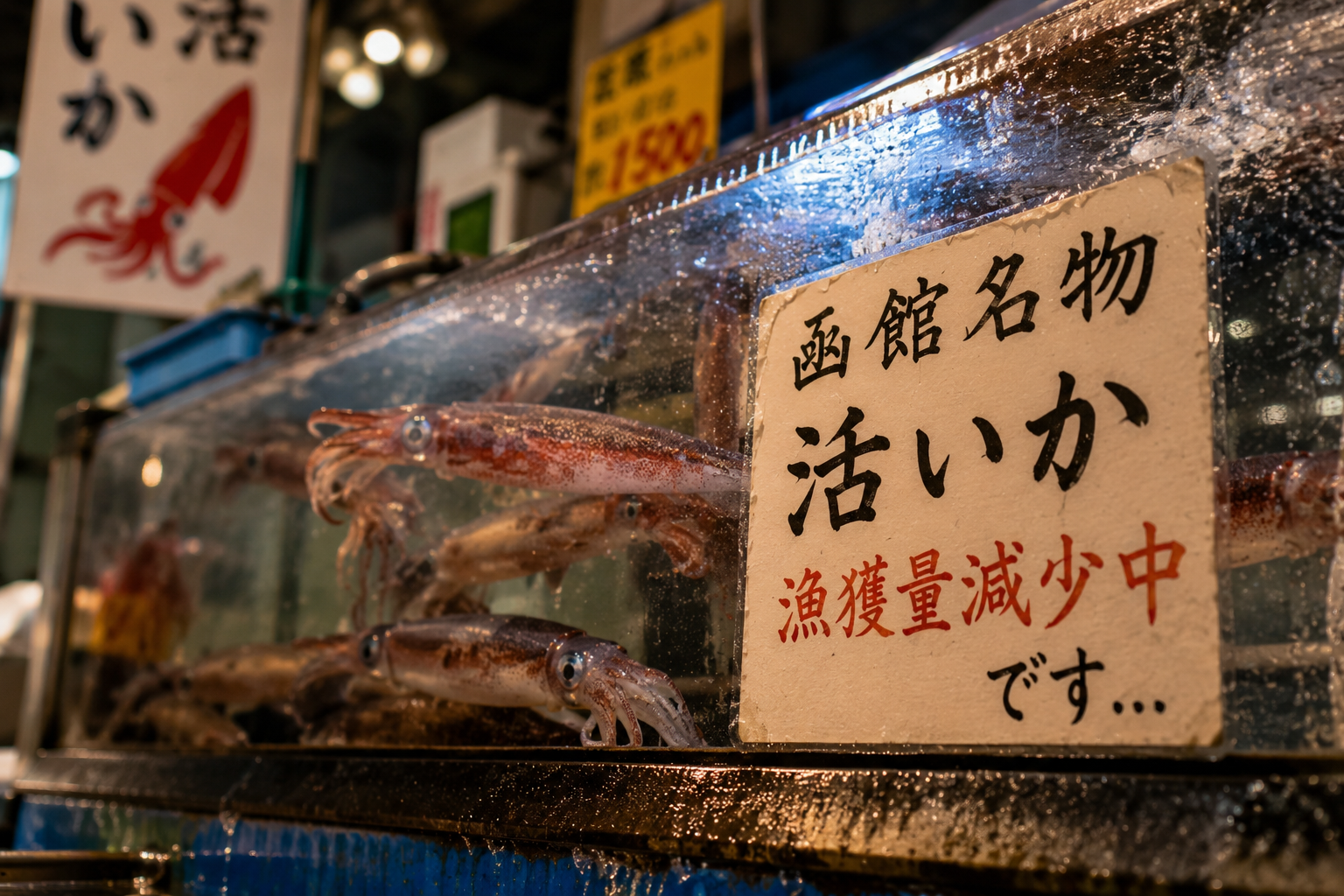 イカの街が、イカに困っているという話