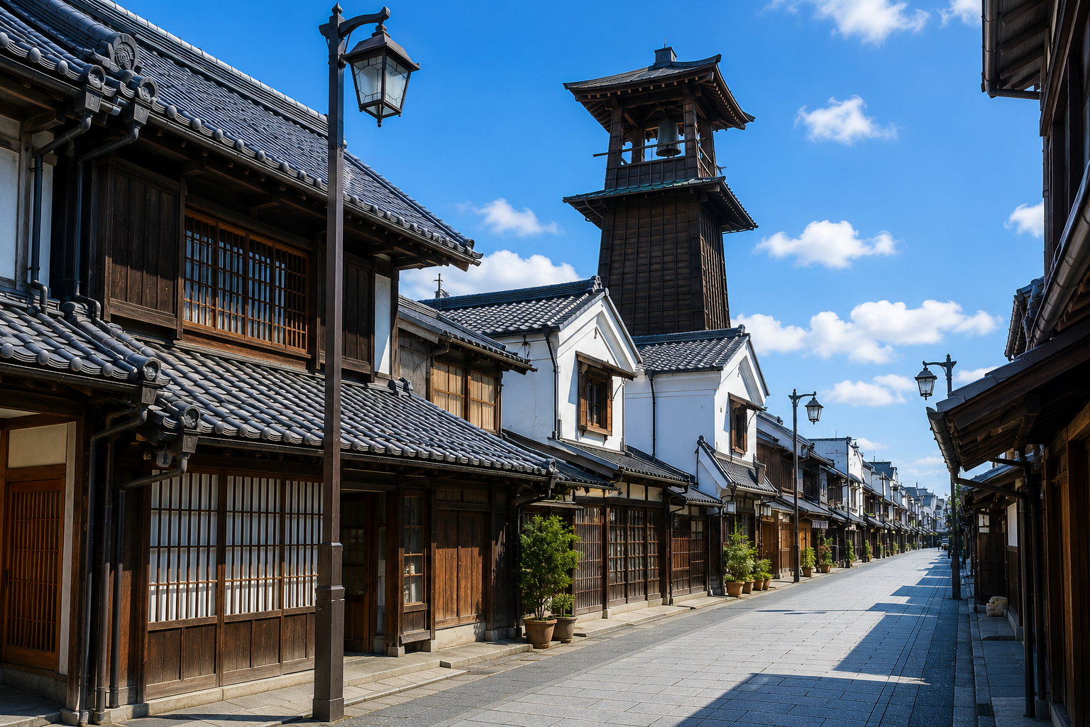 年齢もレトロになったので、小江戸を歩く