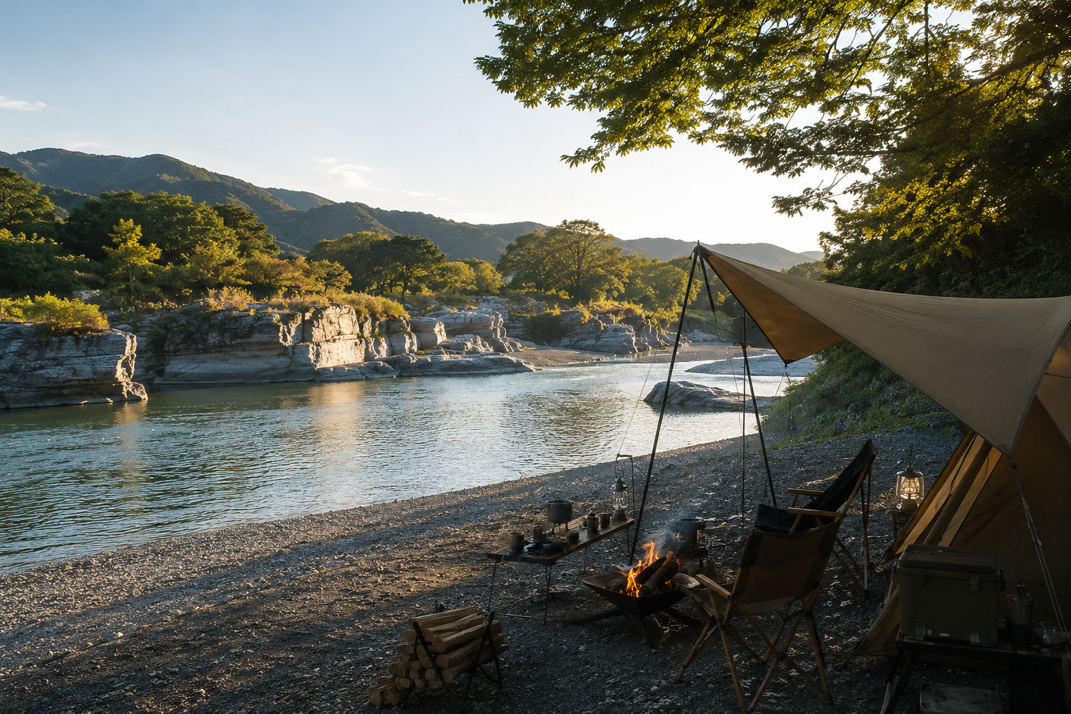 長瀞の川風に、少しだけ昔を思い出した